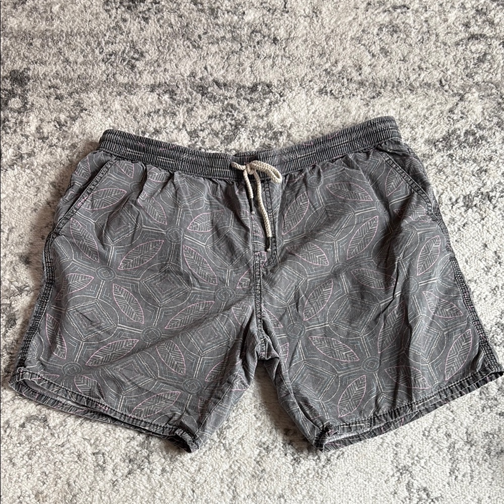 Cotton On Men's BeachShorts - Grey, Large